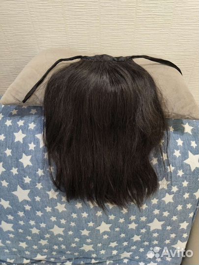 Хвост из натуральных волос,40си