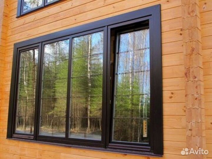 Остекление домов от производителя под ключ