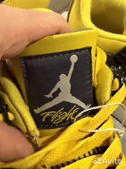 Nike Jordan 4 Retro Lightning(Оригинал Legit)