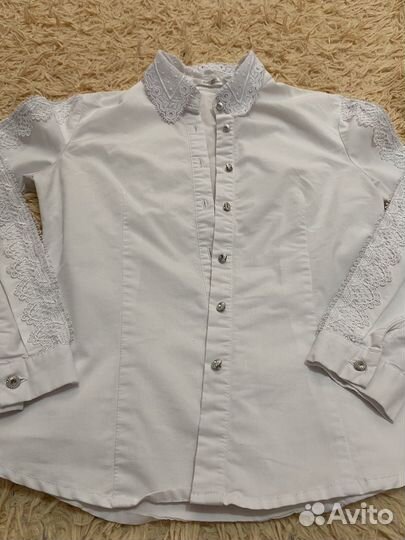 Рубашки школьные для девочки