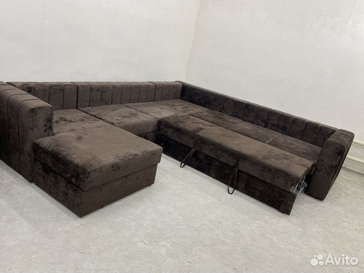 Диван п образный