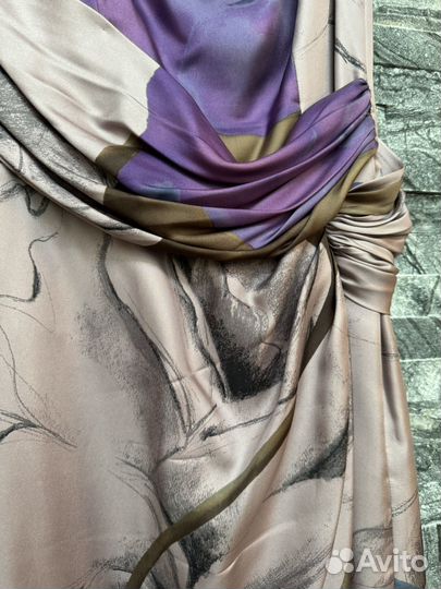 Платье Alberta Ferretti шелк коктейльное оригинал