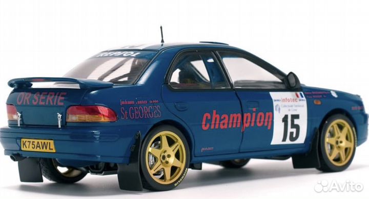 Sunstar Subaru impreza WRC 555 1996 1/18