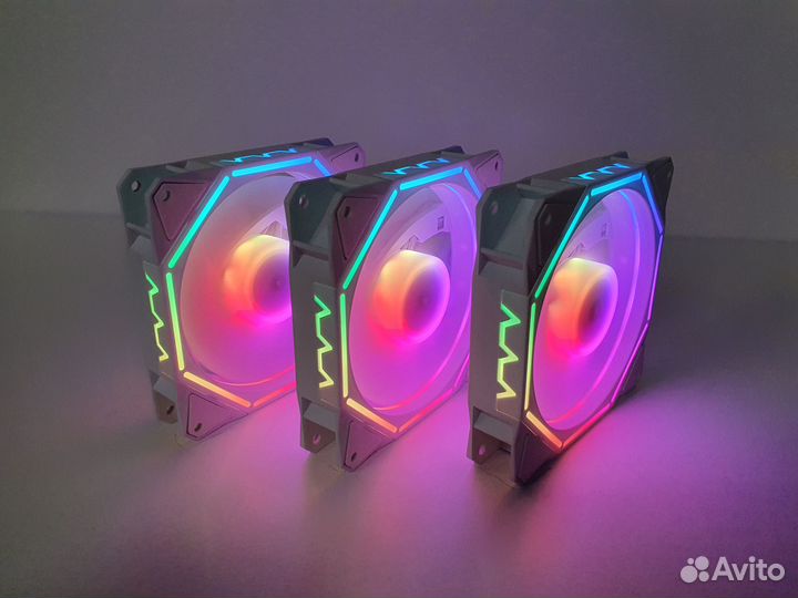 Корпусный вентилятор Линглон 120мм 4Pin+argb 5v