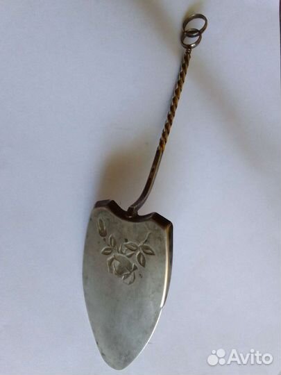 Лопатка для торта серебро 916 пробы