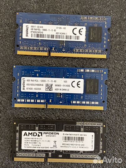 Оперативная память для ноутбука