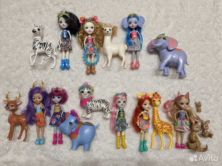 Наборы кукла и питомец Энчантималс