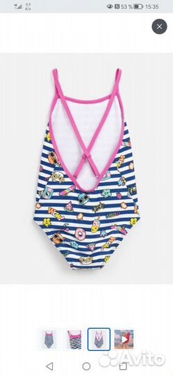 Новый купальник на девочку