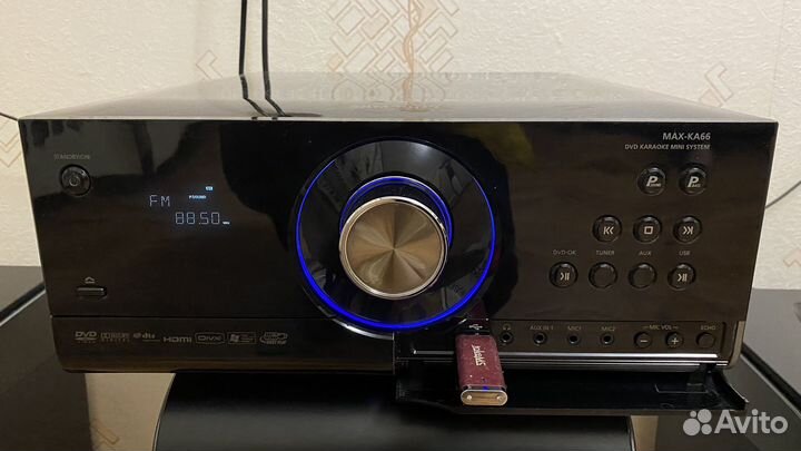 Музыкальный центр samsung max-ka66 DVD караоке