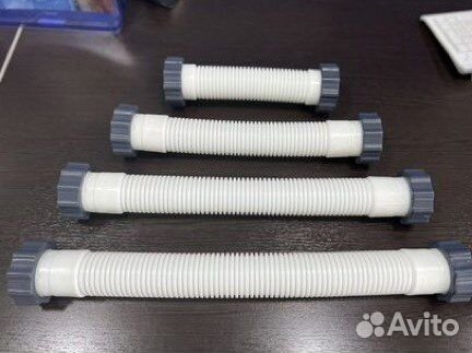 Шланг с муфтой для бассейна от 25см до 450см