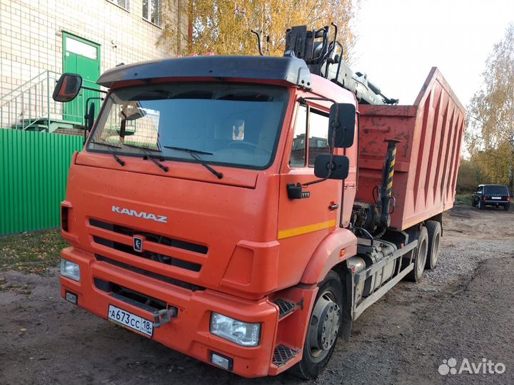 КамАЗ 65115 с КМУ, 2019