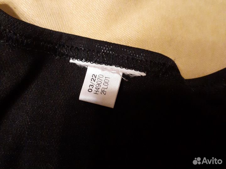 Reebok футболка чёрная S оригинал