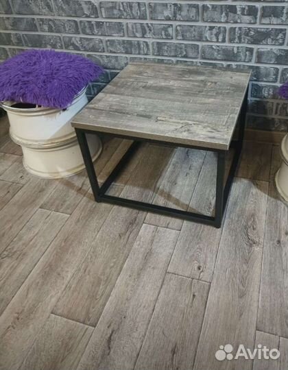 Журнальный столик лофт