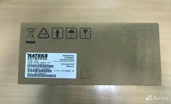 Голосовой шлюз Nateks VoiceCom110 VC-110-1