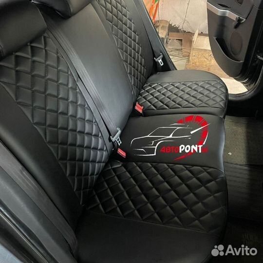 Чехлы на сиденья Kia Ceed Эко кожа ромб