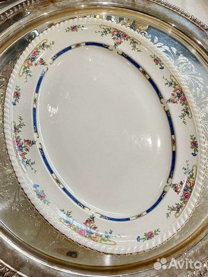 Антиквариат блюдо Johnson Bros Старая Англия