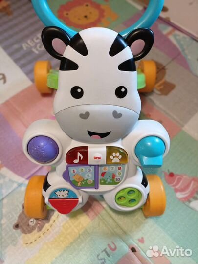 Каталка Fisher price Зебра