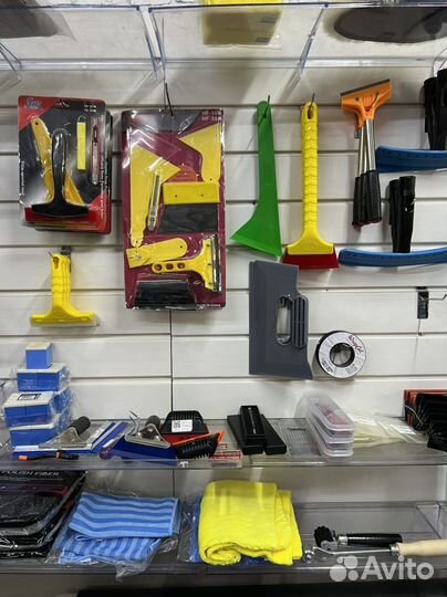 Пленка для фар гибрид прозрачный 30см H100 Daytona