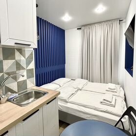 Квартира-студия, 12 м², 2 кровати