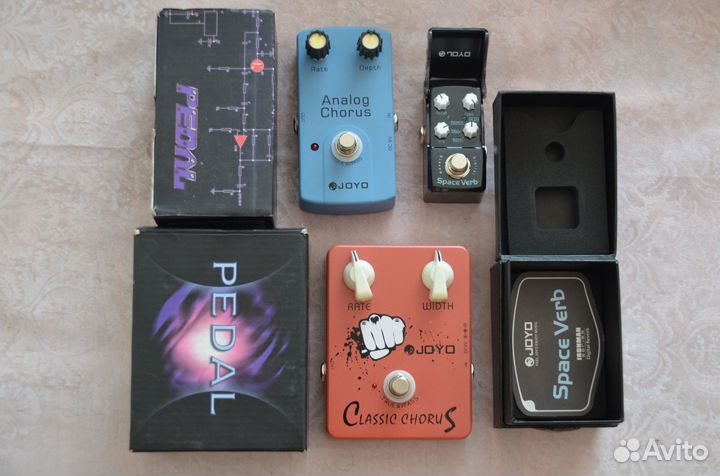 Педали гитарных эффектов (разные)