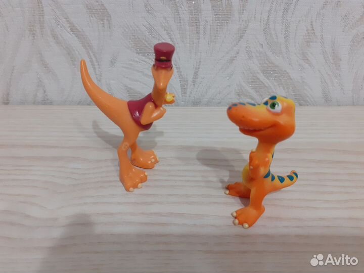 Поезд динозавров фигурки Бадди и Кондуктор