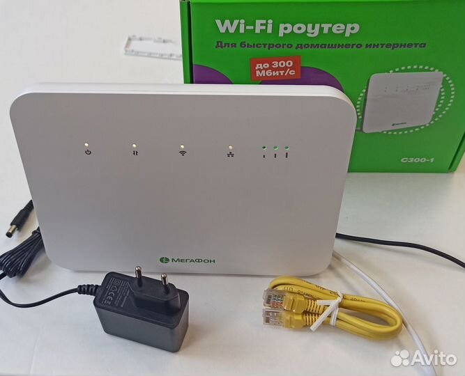 Интернет-центр CPE LTE C300-1 Cat.6, любая sim