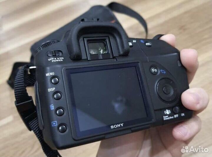 Зеркальный фотоаппарат sony Alpha A200