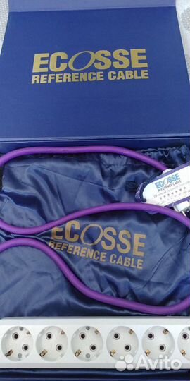 Сетевой кабель ecosse BIG purple MK2