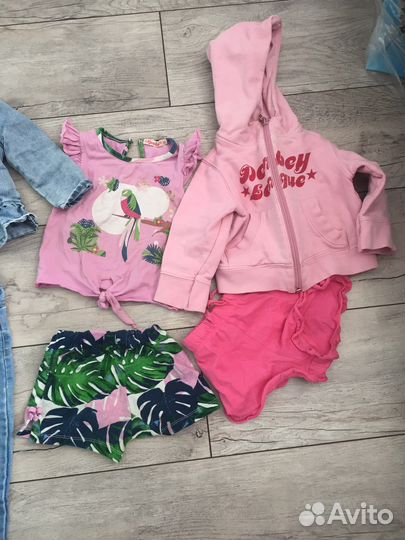 Вещи пакетом на девочку 80 размер