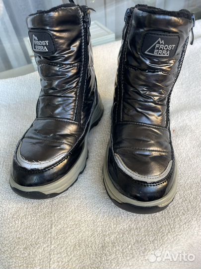 Дутики детские натуральная шерсть 27