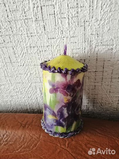 Свечи восковые ручной работы