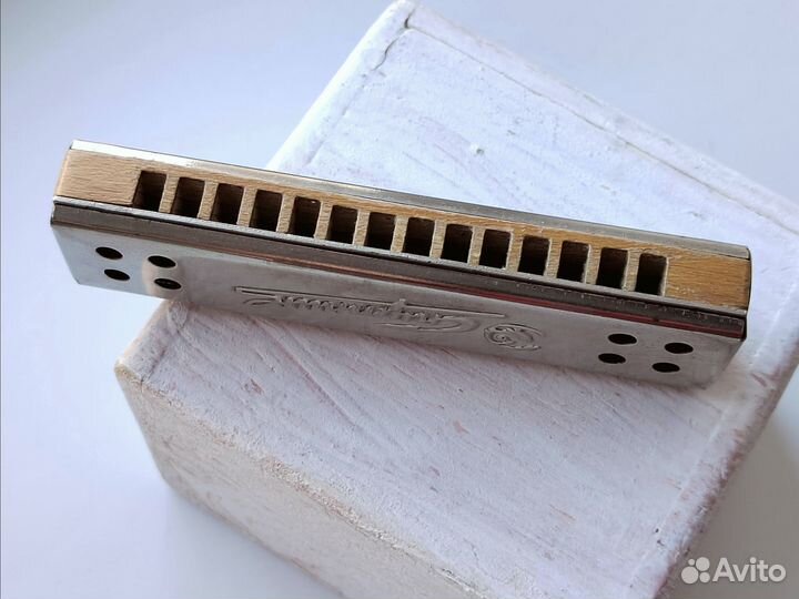 Губная гармошка винтажная СССР