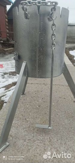 Печь под казан или коптилку