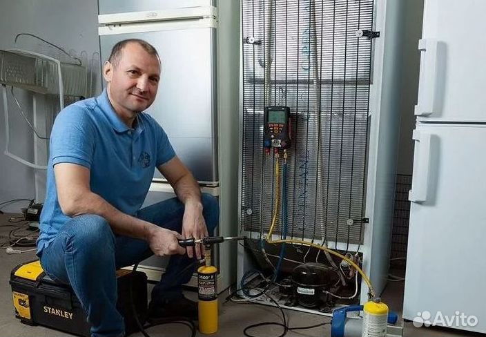 Peмoнтиpyeм холодильники