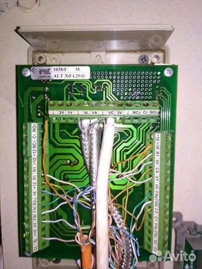 Urmet 1038, ремонт установка видеодомофонов