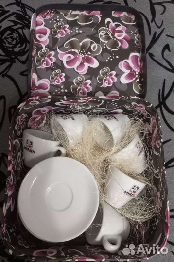 Чашка с блюдцем кофейная