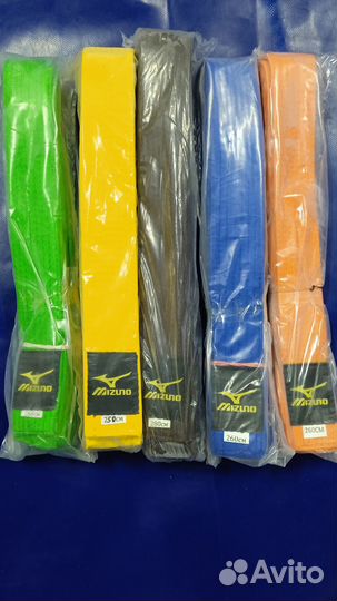 Пояс для дзюдо mizuno