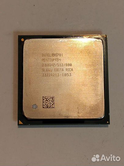 Процессор Intel pentium 4 2.8/512/800