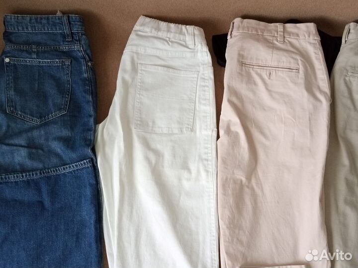 Брюки джинсы теплые леггинсы