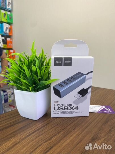 USB Хаб Hoco hb 10 line