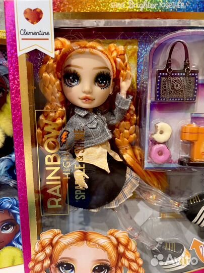 Rainbow high куклы шимер розетта марина
