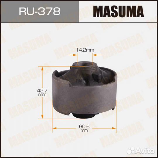 Сайлентблок зад. toyota harrier ACU15, SXU15, MCU15 4WD 97-03 RU378