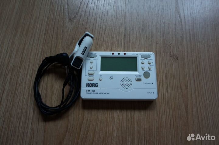 Тюнер-метроном korg Combo Tuner Metronome TM-50