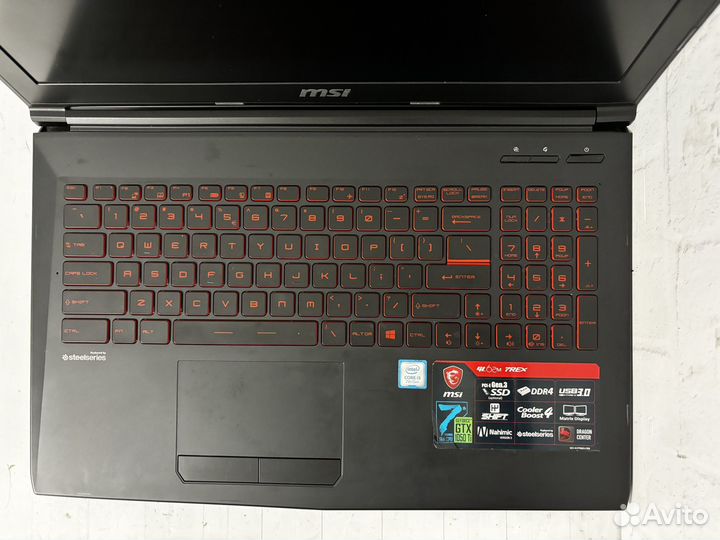 Игровой ноутбук Msi GL62M