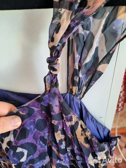 Сарафан 48-50 размер, шёлк 100