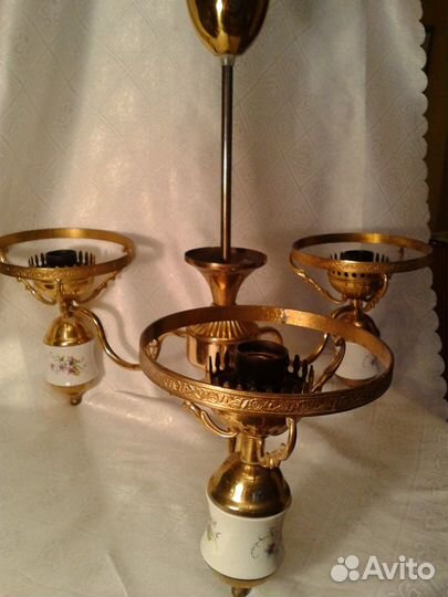 Люстра винтажная СССР