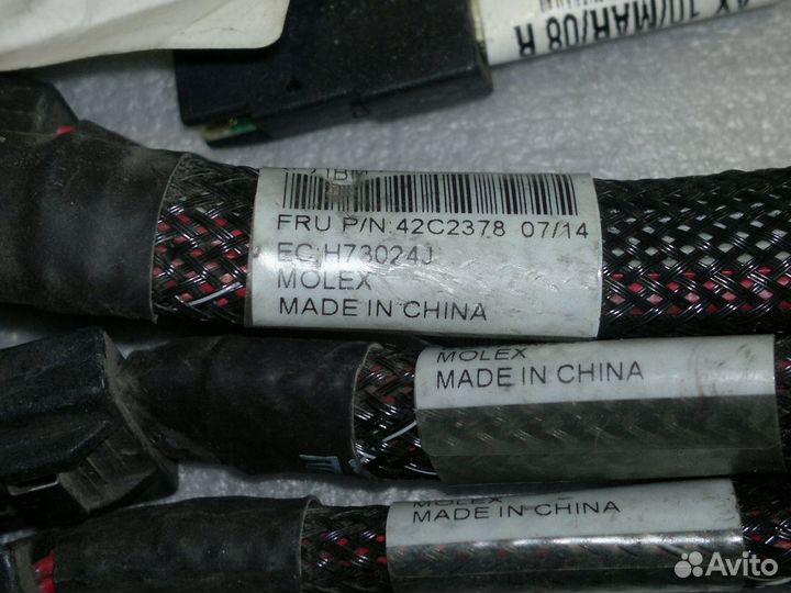 Кабель (Шлейф ) SFF-8087 - SFF-8087 30-100см