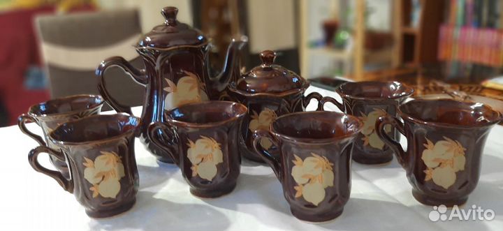 Керамический чайный сервиз