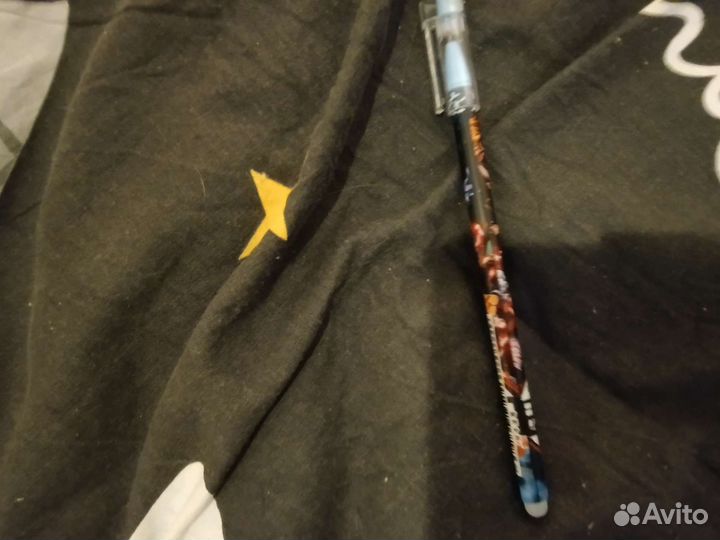 Ручка стиралка гелевая аниме