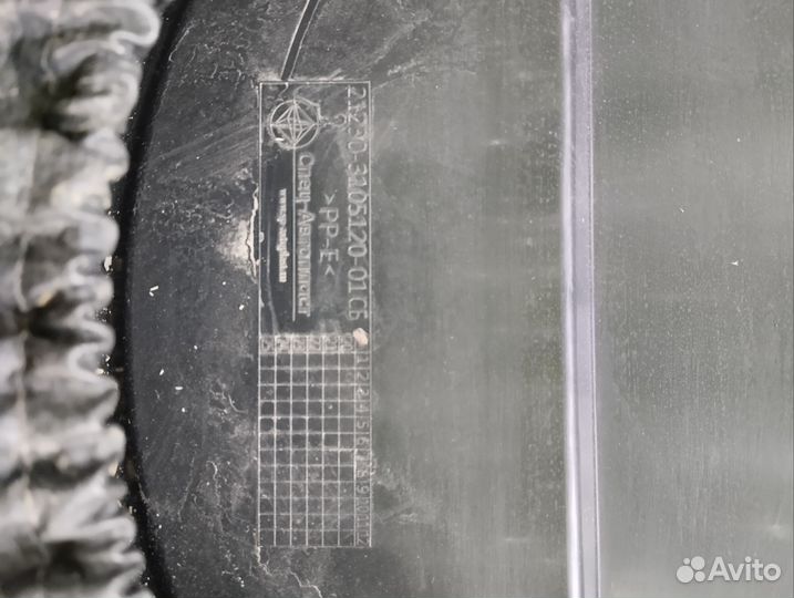 Чехол запасного колеса